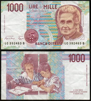 Italia - Lira 1000 - 1990-10-03