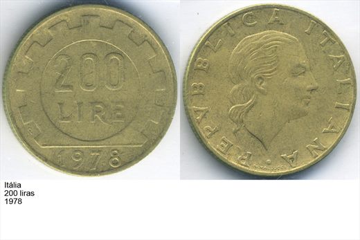 Italia - Lira 200 - 1978 - G5 A2 H05 L3C5
