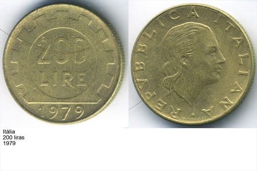 Italia - Lira 200 - 1979 - G5 A2 H05 L4C1