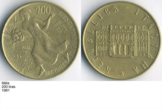 Italia - Lira 200 - 1981 - G5 A2 H05 L4C3