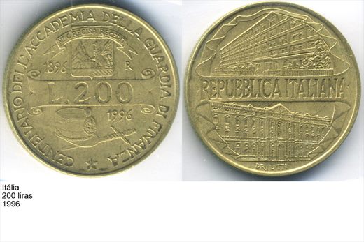 Italia - Lira 200 - 1996 - G5 A2 H05 L4C5