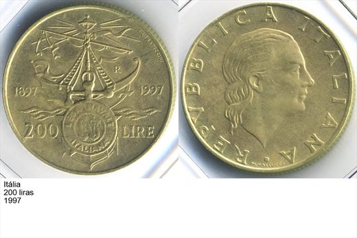 Italia - Lira 200 - 1997 - G5 A2 H05 L5C1