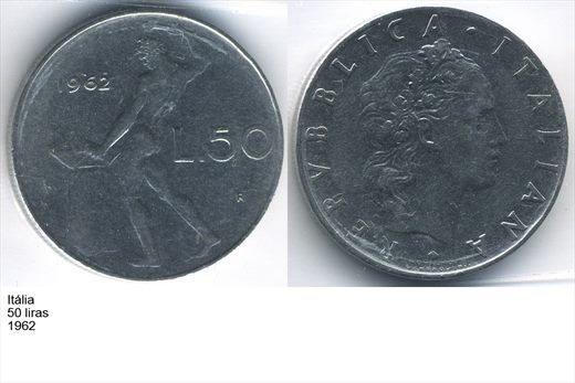 Italia - Lira 50 - 1962 - G5 A2 H05 L5C5