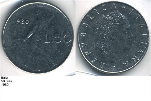 Italia - Lira 50 - 1980 - G5 A2 H06 L1C4
