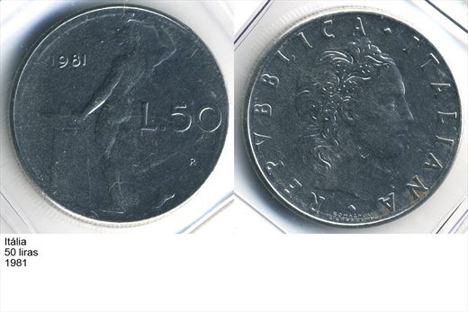 Italia - Lira 50 - 1981 - G5 A2 H06 L1C5