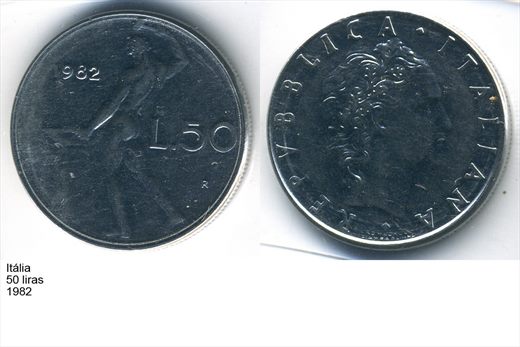 Italia - Lira 50 - 1982 - G5 A2 H06 L2C1