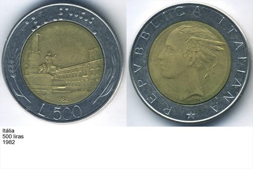 Italia - Lira 500 - 1982 - G5 A2 H05 L2C2