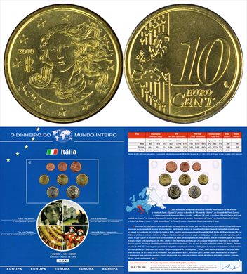 Italia - Euro Cent 10 - 2010 DMI
