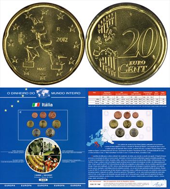 Italia - Euro Cent 20 - 2012 DMI