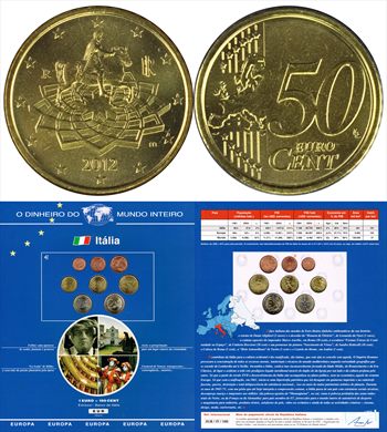 Italia - Euro Cent 50 - 2012 DMI