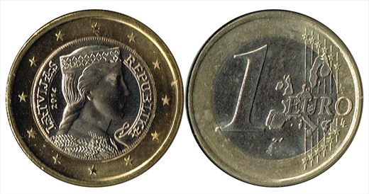 Letonia - Euro 1 - 2014