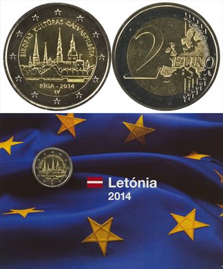Letonia - Euro 2 - 2014 (2Eur Collection)