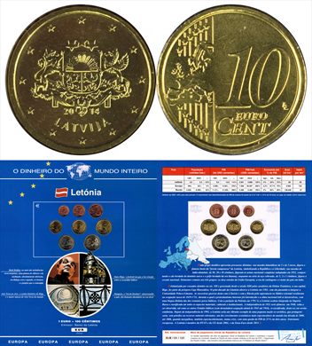 Letonia - Euro Cent 10 - 2014 DMI