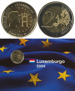 Luxemburgo - Euro 2 - 2004 (2Eur Collection)