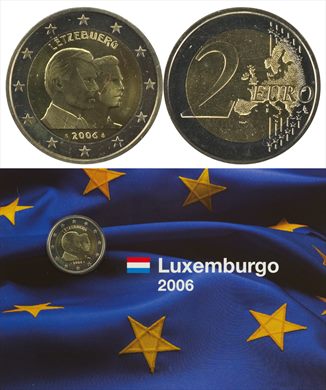 Luxemburgo - Euro 2 - 2006 (2Eur Collection)