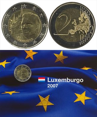 Luxemburgo - Euro 2 - 2007 (2Eur Collection)