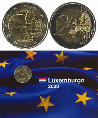 Luxemburgo - Euro 2 - 2008 (2Eur Collection)