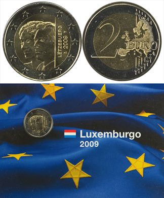 Luxemburgo - Euro 2 - 2009 (2Eur Collection)