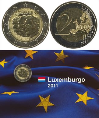 Luxemburgo - Euro 2 - 2011 (2Eur Collection)