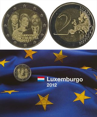 Luxemburgo - Euro 2 - 2012 (2) (2Eur Collection)
