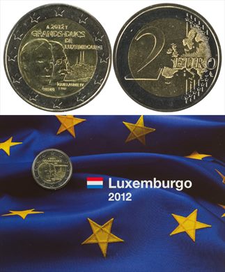 Luxemburgo - Euro 2 - 2012 (2Eur Collection)