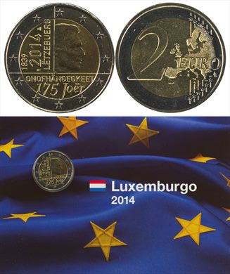 Luxemburgo - Euro 2 - 2014 (2) (2Eur Collection)