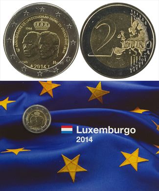 Luxemburgo - Euro 2 - 2014 (2Eur Collection)