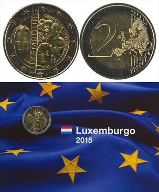 Luxemburgo - Euro 2 - 2015 (2) (2Eur Collection)