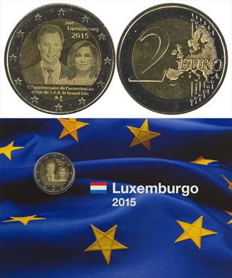 Luxemburgo - Euro 2 - 2015 (2Eur Collection)