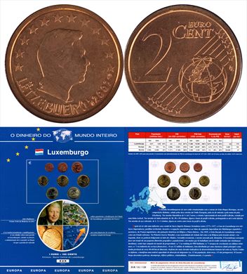 Luxemburgo - Euro Cent 2 - 2007 DMI