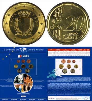 Malta - Euro Cent 20 - 2008 DMI