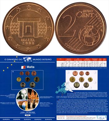 Malta - Euro Cent 2 - 2008 DMI