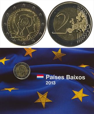 Paises Baixos - Euro 2 - 2013 (2Eur Collection)