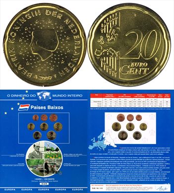 Paises Baixos - Euro Cent 20 - 2009 DMI