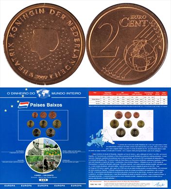 Paises Baixos - Euro Cent 2 - 2009 DMI