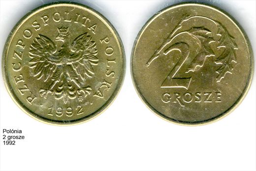 Polonia - Grosz 2 - 1992 - G6 A1 H01 L5C5