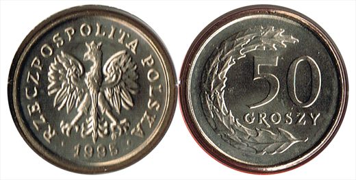 Polonia - Grosz 50 - 1995