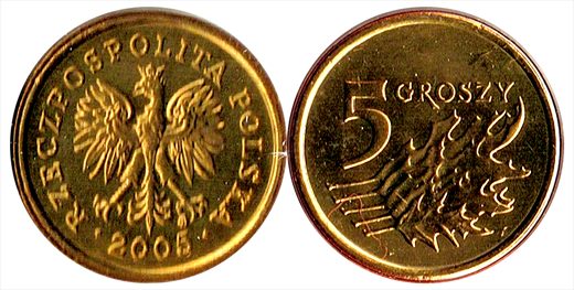 Polonia - Grosz 5 - 2005