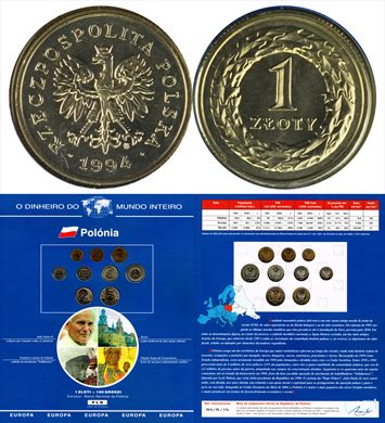 Polonia - Zloty 1 - 1994 DMI