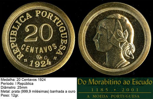4.I Republica Centavo 20 - 1924