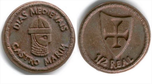 Castro Marim Dias Medievais - real 0,50
