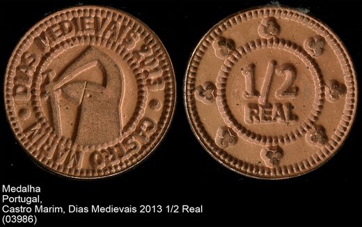 Castro Marim Dias Medievais - Real 0,50 2013
