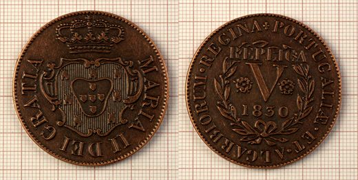 Moeda 45 - V Reis Londres 1830