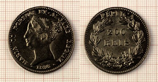 Moeda 48 - 200 Reis 1836
