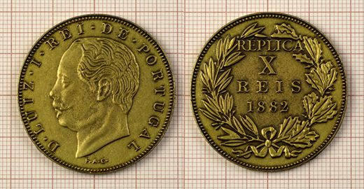 Moeda 61 - X Reis 1882