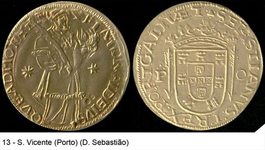 Medalha 13 - S. Vicente (Porto) (D. Sebastiao)