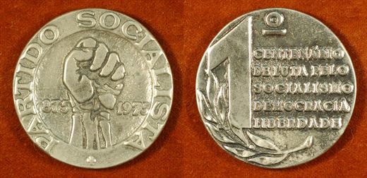 Partido Socialista - 1o. Centenario - Portugal