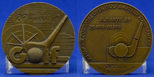 tap XII torneio de golf Algarve 1989