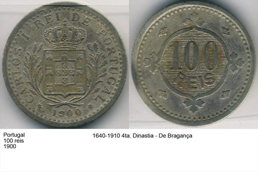 Portugal - Rei 100 - 1900 - G6 A2 H01 L5C3