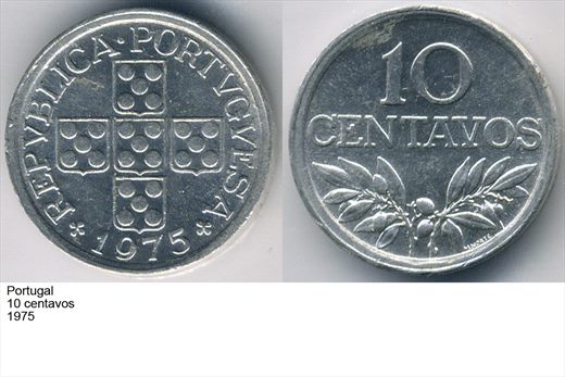 Portugal - Centavo 10 - 1975 - G6 A1 H11 L5C2